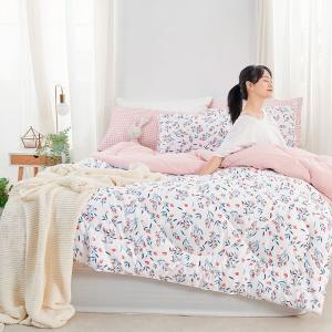 【DUYAN 竹漾】Heat/Fi 可水洗羽絲絨被 / 沁心花漾 台灣製