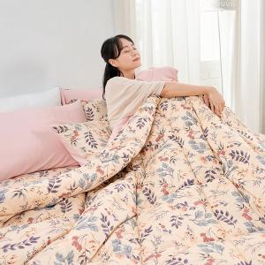 【DUYAN 竹漾】Heat/Fi 可水洗羽絲絨被 / 秘葉花季 台灣製