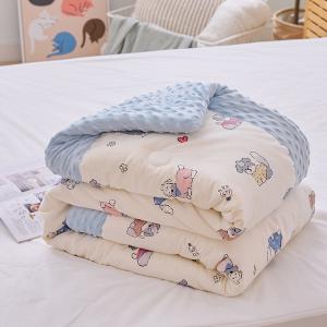 【DUYAN 竹漾】棉被 / Heat Fi / 純棉豆豆絨大豆抗菌被 / 趣味賓狗