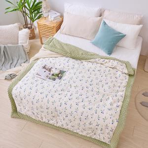 【DUYAN 竹漾】棉被 / Heat Fi / 純棉豆豆絨大豆抗菌被 / 納美草原