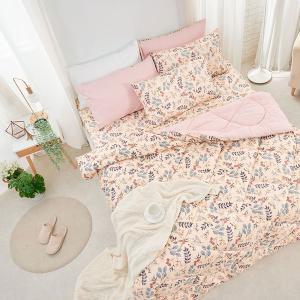 【DUYAN 竹漾】Heat/Fi 可水洗羽絲絨被 / 秘葉花季 台灣製