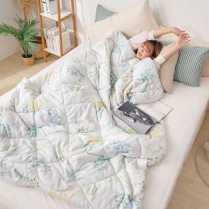 【DUYAN 竹漾】雙溫感 石墨烯天絲四季被 / 香氛藍冉 台灣製