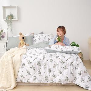 【DUYAN 竹漾】Heat/Fi 可水洗羽絲絨被 / 抹綠之森 台灣製