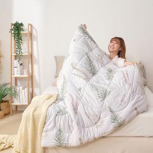 【DUYAN 竹漾】雙溫感 石墨烯天絲四季被 / 清夏綠影 台灣製