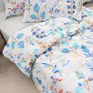 【DUYAN 竹漾】舒柔棉四季被 / 藍凝冰花