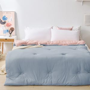 【DUYAN 竹漾】棉被 / Heat Fi / 超柔針織抗菌雲朵被 / 琉璃粉玉