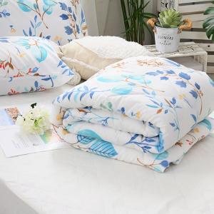 【DUYAN 竹漾】舒柔棉四季被 / 藍凝冰花