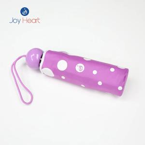 Joy Heart｜五折超輕收快乾晴雨傘-紫色點點