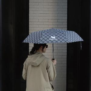 AGATHA｜法國高質感時尚單品-三折自動晴雨傘（經典黑）