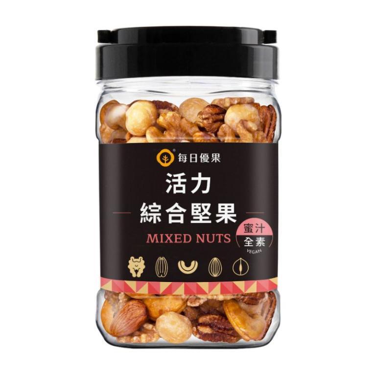 【每日優果】罐裝蜜汁綜合堅果290G