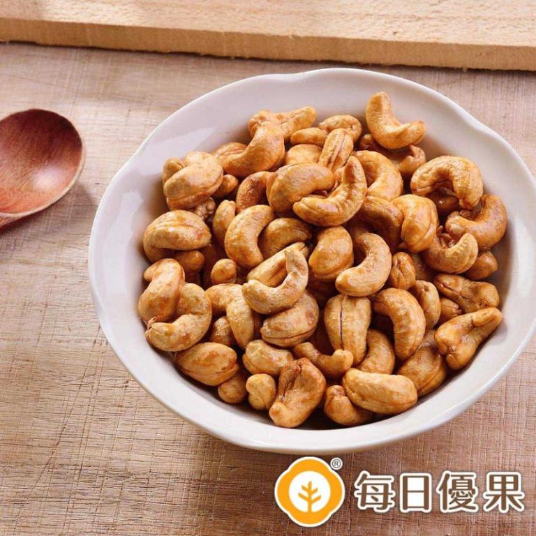 【每日優果】罐裝蜜汁烘焙腰果320G