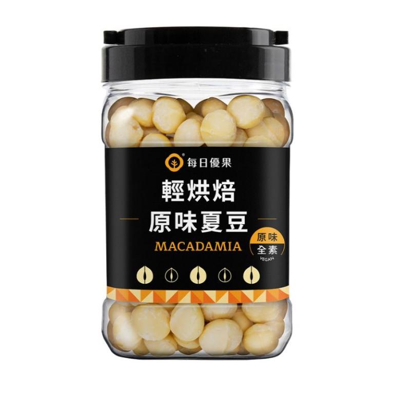 【每日優果】罐裝原味烘焙夏威夷豆300G