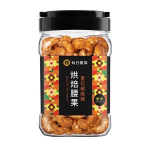 【每日優果】罐裝烘焙青花椒麻辣風味腰果300G
