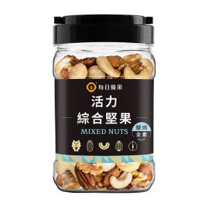 【每日優果】罐裝鹽焗綜合堅果290G