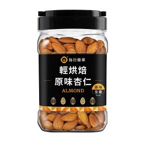 【每日優果】罐裝原味烘焙杏仁果350G