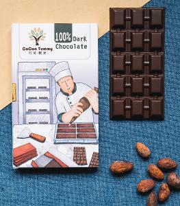 100%台灣黑巧克力