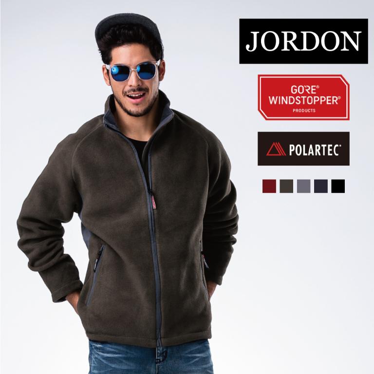 JORDON 男款雙技術WINDSTOPPER+POLARTEC防風刷毛外套
