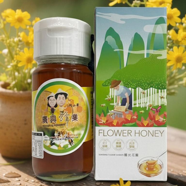台南楠西-滿滿蔬果合作社-純淨龍眼蜂蜜-700公克