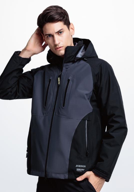 JORDON 三層布系列 挺你一起 GORE-TEX+POLARTEC男款二合一外套