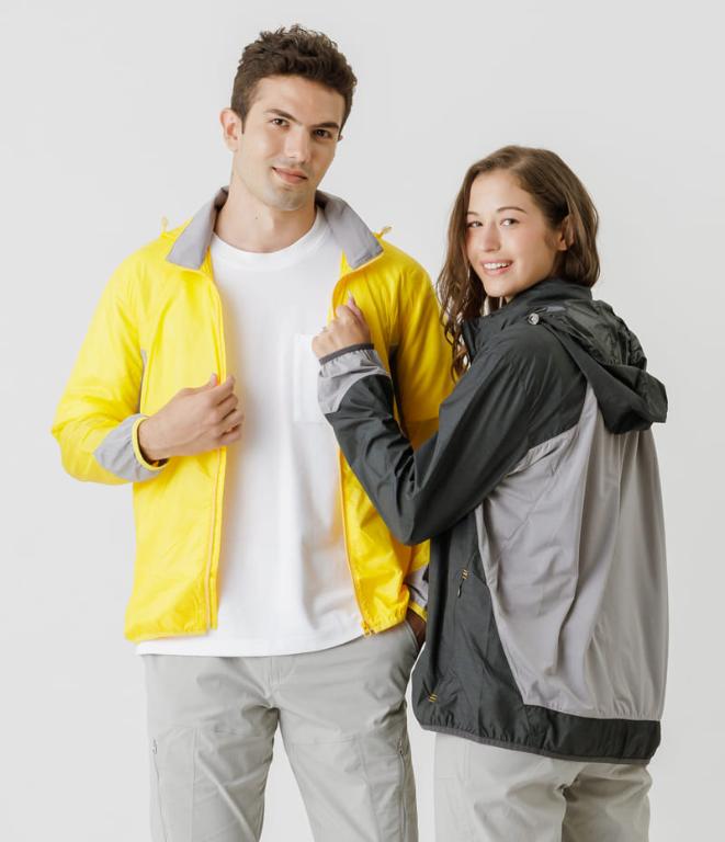 JORDON 中性款輕薄防曬防風 潑水 抗UV外套