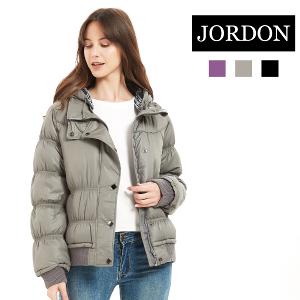 JORDON 機能時尚連帽羽絨外套