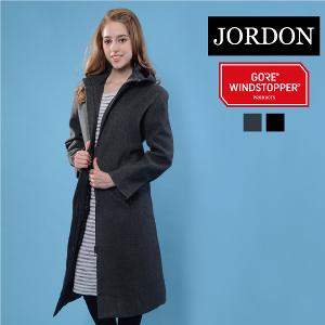 JORDON WINDSTOPPER+Cashmere羊毛防風保暖時髦長大衣