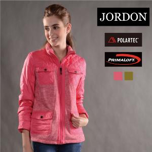 JORDON 女款雙核心POLARTEC+PRIMALOFT防風保暖外套
