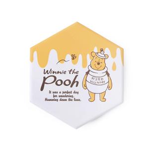 迪士尼小熊維尼蜂巢造型杯墊
