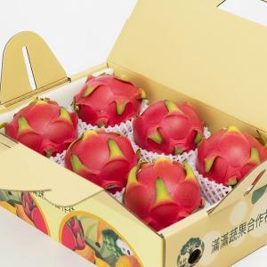 台南楠西-滿滿蔬果合作社-紅心火龍果-6入