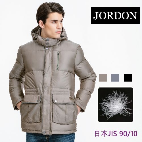 JORDON 潮流男款極暖羽絨外套