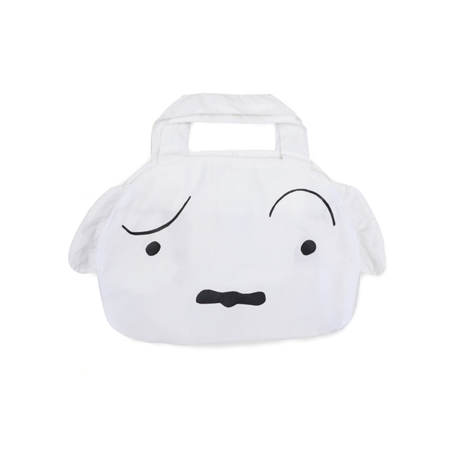 蠟筆小新系列小白大臉造型手提袋