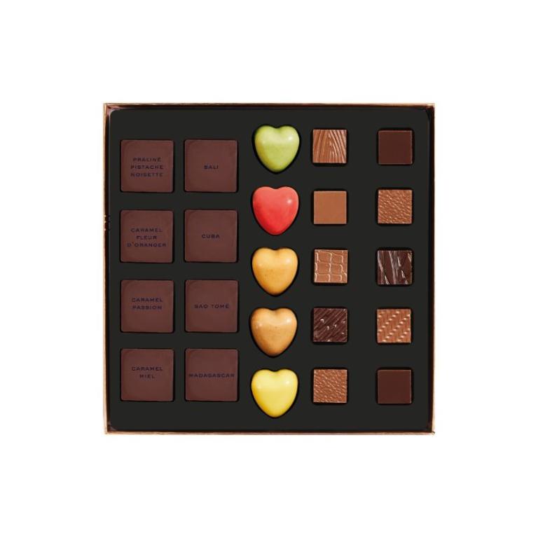 比利時PIERRE MARCOLINI  PM 美玲綜合可可禮盒 23入