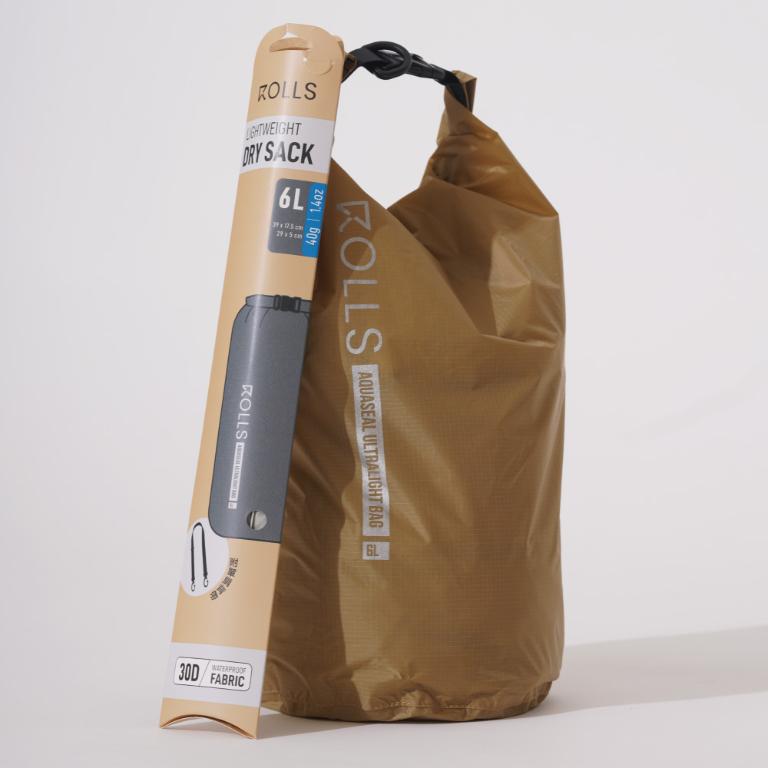 ROLLS 輕量捲收防水袋-山野棕