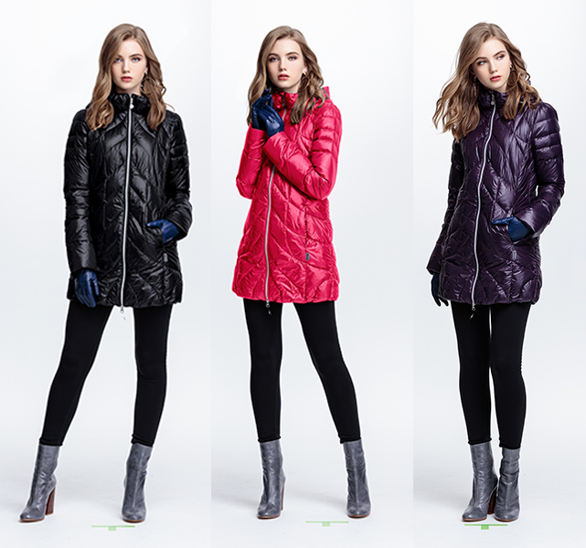 JORDON 女款長版超輕羽絨外套 S-3XL