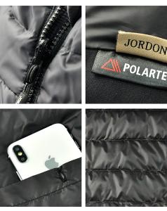 JORDON 男款漸層羽絨外套