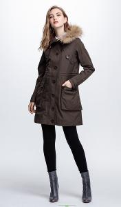 JORDON 女款GORE-TEX鋪棉單件式大衣 PRIMALOFT/防水/透氣/保暖/登山健行/出國