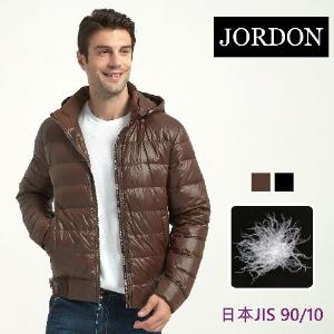 JORDON 百搭時尚超輕連帽羽絨外套