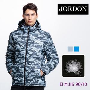 JORDON 迷彩 男款極暖羽絨外套