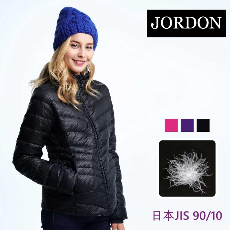 JORDON 女款極暖連帽羽絨夾克