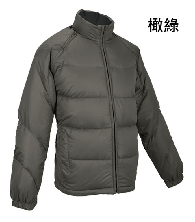 JORDON 雙面穿可脫袖男羽絨夾克