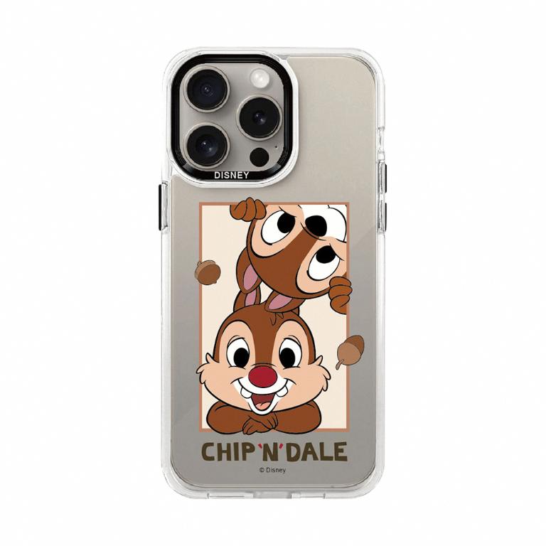 Disney 奇奇與蒂蒂-軍規透明磁吸手機殼｜【多款適用】iPhone