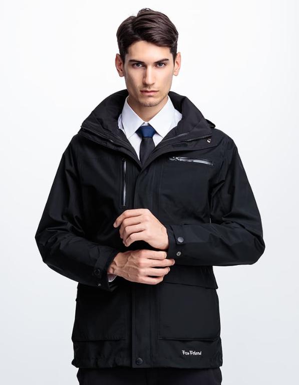 JORDON FOX FRIEND 男款 上班族穿搭GORE-TEX 單件式外套