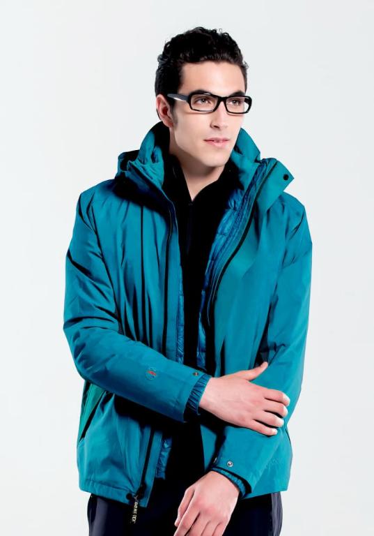 JORDON GORE-TEX 加鵝絨外套兩件式 防水防風保暖機能外套