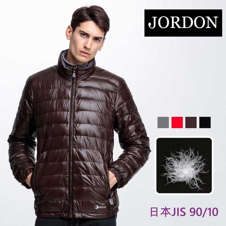 JORDON 輕.暖上市 帥氣男羽絨外套