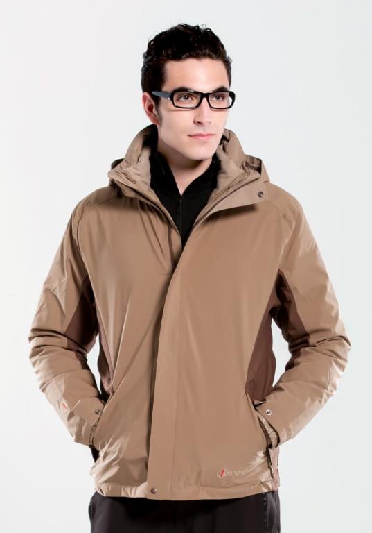 JORDON GORE-TEX 加鵝絨外套兩件式 防水防風保暖機能外套