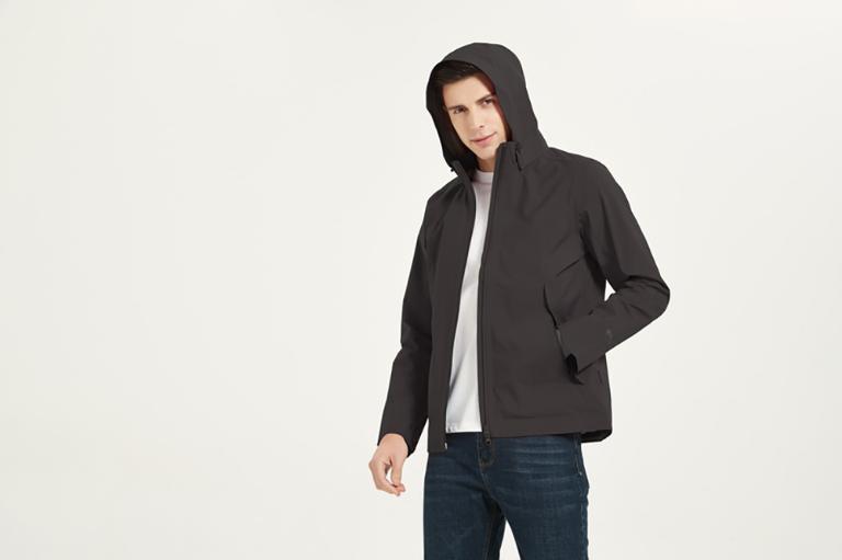 JORDON 男款簡約GORE-TEX單件式防風防水透氣外套