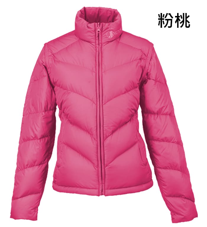 JORDON 極暖脫袖雙面羽絨外套