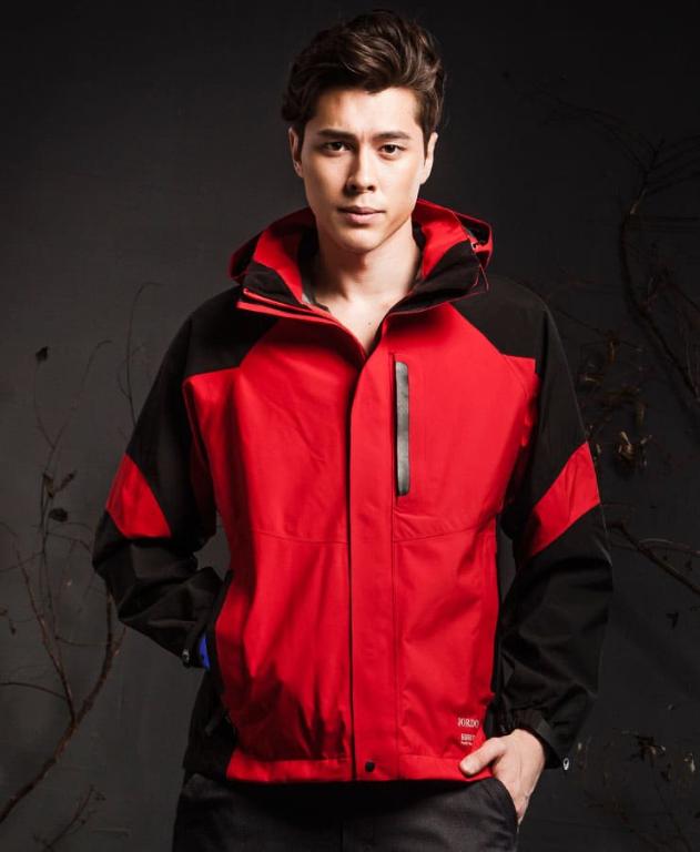 JORDON 電視購物 三冠王 防水防風GORE-TEX  + POLARTEC 刷毛內拉鍊套合二合一外套