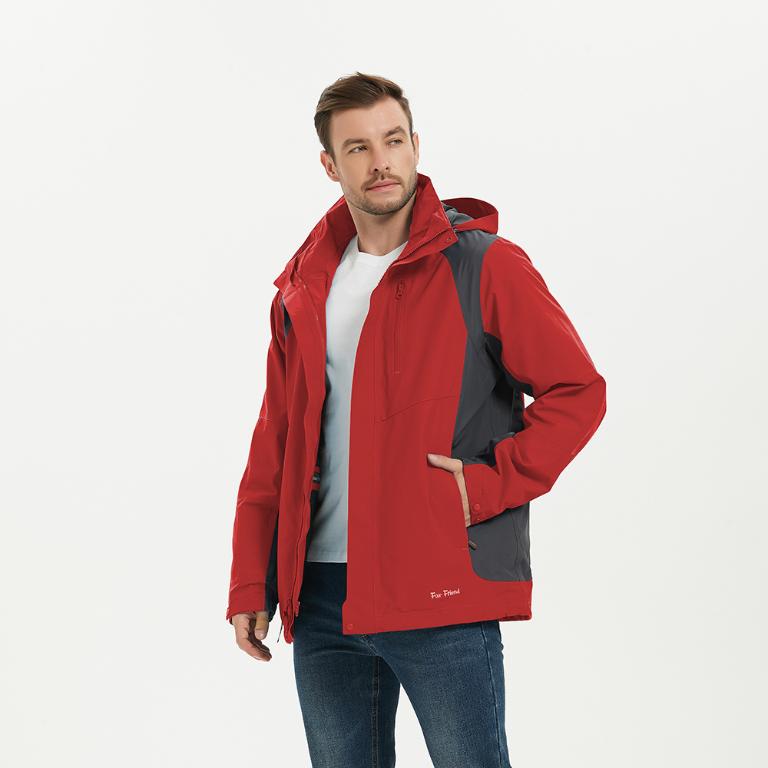 JORDON FOX FRIEND 男款 雙配色GORE-TEX單件式外套