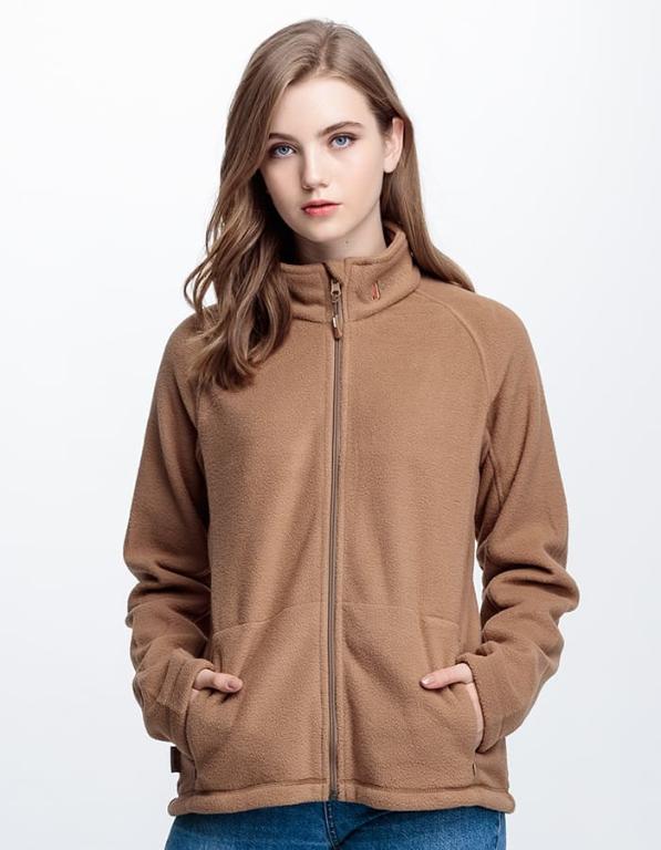 JORDON 女款輕量刷毛夾克